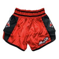 ARWUT - Carbon Edition Muay Thai Shorts - Red/Black - Extra Extra Small