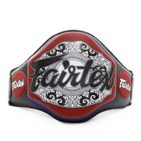 FAIRTEX - Triple Champ Microfibre Belly Pad (BPV3) - Black w/ Red Front