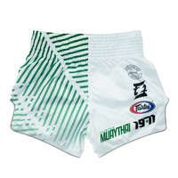 FAIRTEX - Racer White Muay Thai Shorts (BS1923) - Extra Small