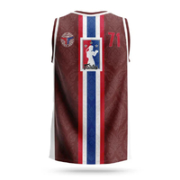 FAIRTEX - Basketball Jersey (JS19) - Maroon/Small