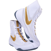 NIKE - Machomai 2 Boxing Boots - White/Gold - Size 7