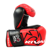 RIVAL BOXING - RFX-Guerrero Bag Gloves - HDE-F - Red/Black-10oz