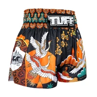 TUFF - 'Autumn Sunray' Thai Boxing Shorts - Small