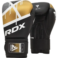 RDX - F7 Ego Boxing Gloves - White/Gold - 12oz