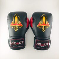 ARWUT - BG2 Boxing Gloves - Black/Black - 10oz