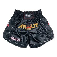 ARWUT - Carbon Edition Muay Thai Shorts - Black