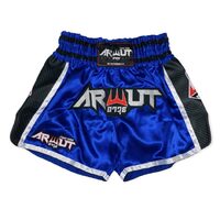 ARWUT - Carbon Edition Muay Thai Shorts - Blue/Black