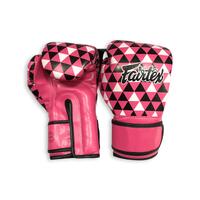 FAIRTEX - Pink Optical Art-Prism Boxing Gloves (BGV14PB)