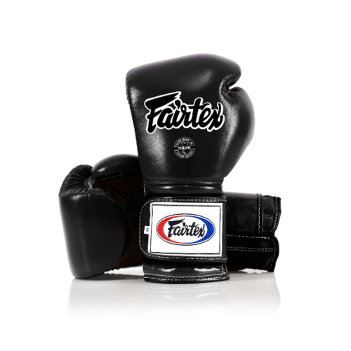 FAIRTEX - "Heavy Hitter" Mexican Style Boxing Gloves (BGV9) - Black/14oz