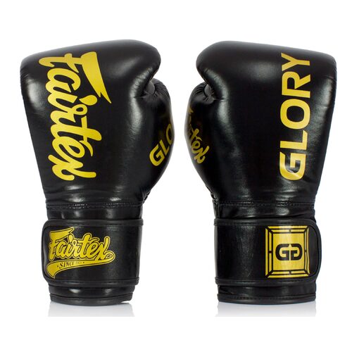 FAIRTEX - Glory 1 Boxing Gloves (BGVG1) - Black/16oz