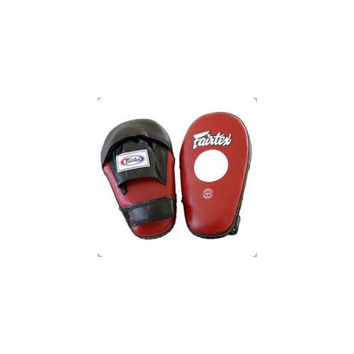 FAIRTEX Pro Angular Focus Mitts (FMV8) - Red/Black