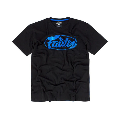 FAIRTEX - T Shirt (TST148) - Black/Blue - Small