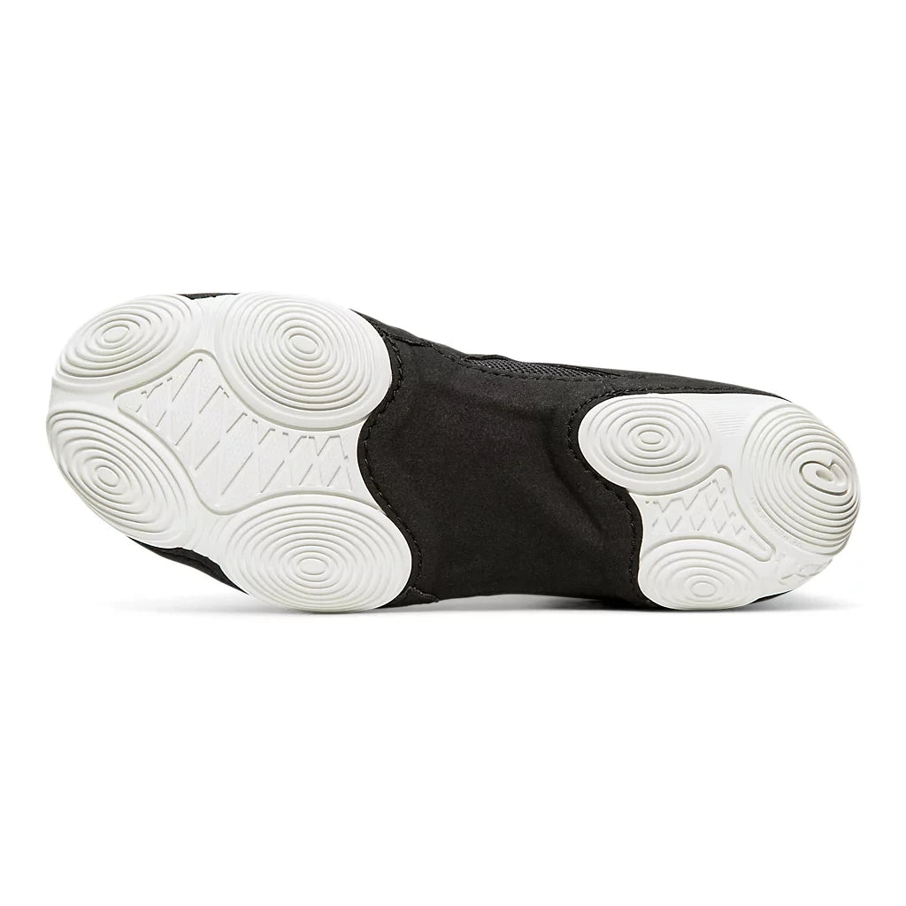 Black and white sneaker sole on a white background