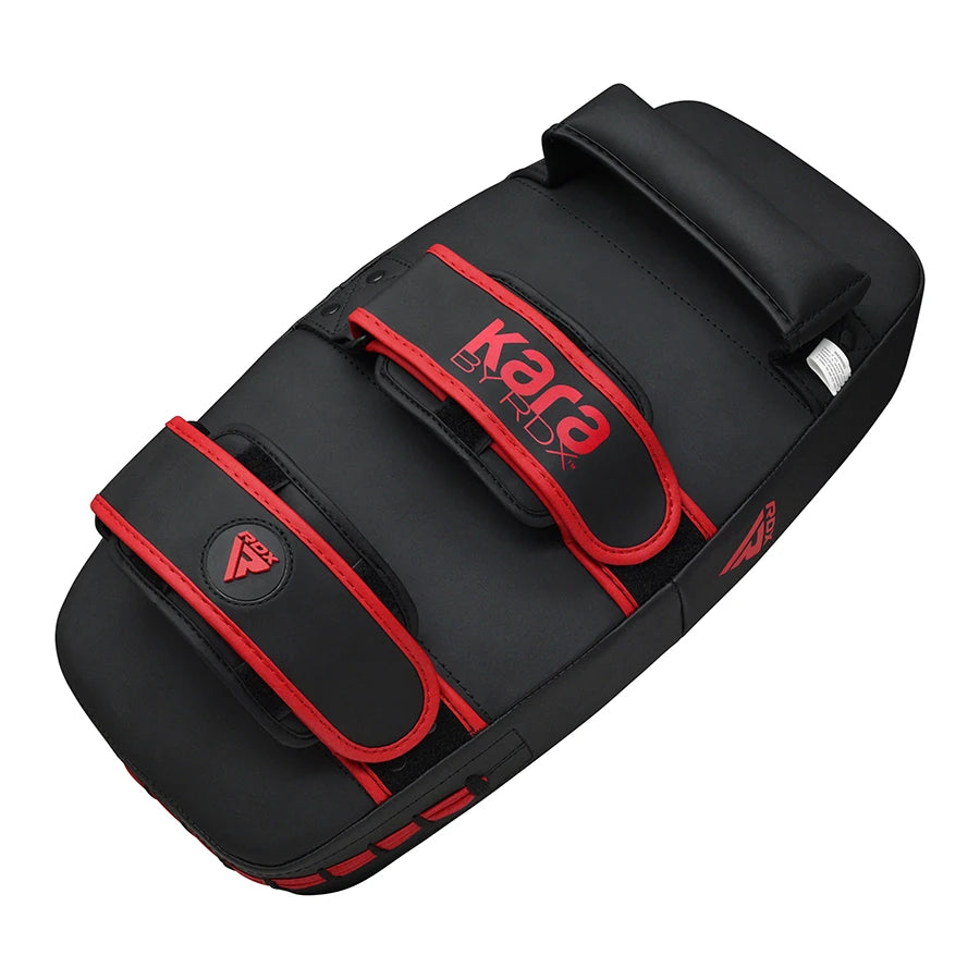 Black and red thai pad with 'Kare' branding on a white background