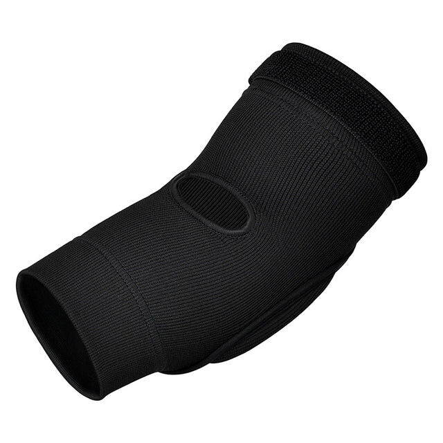 Black elbow support on a white background