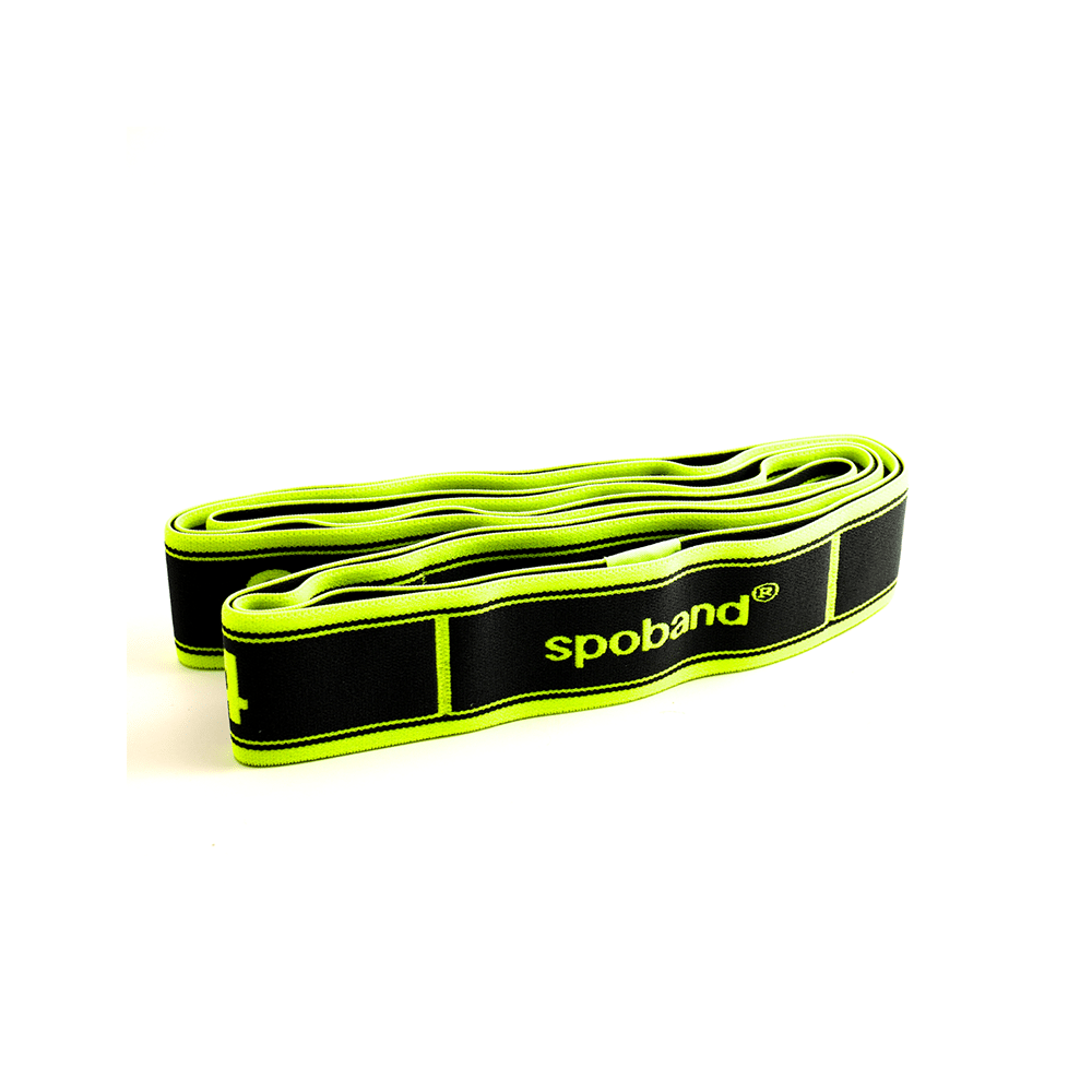 Spoband resistance band on a white background