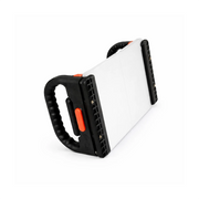 Plastic breaking board holders with on a white background