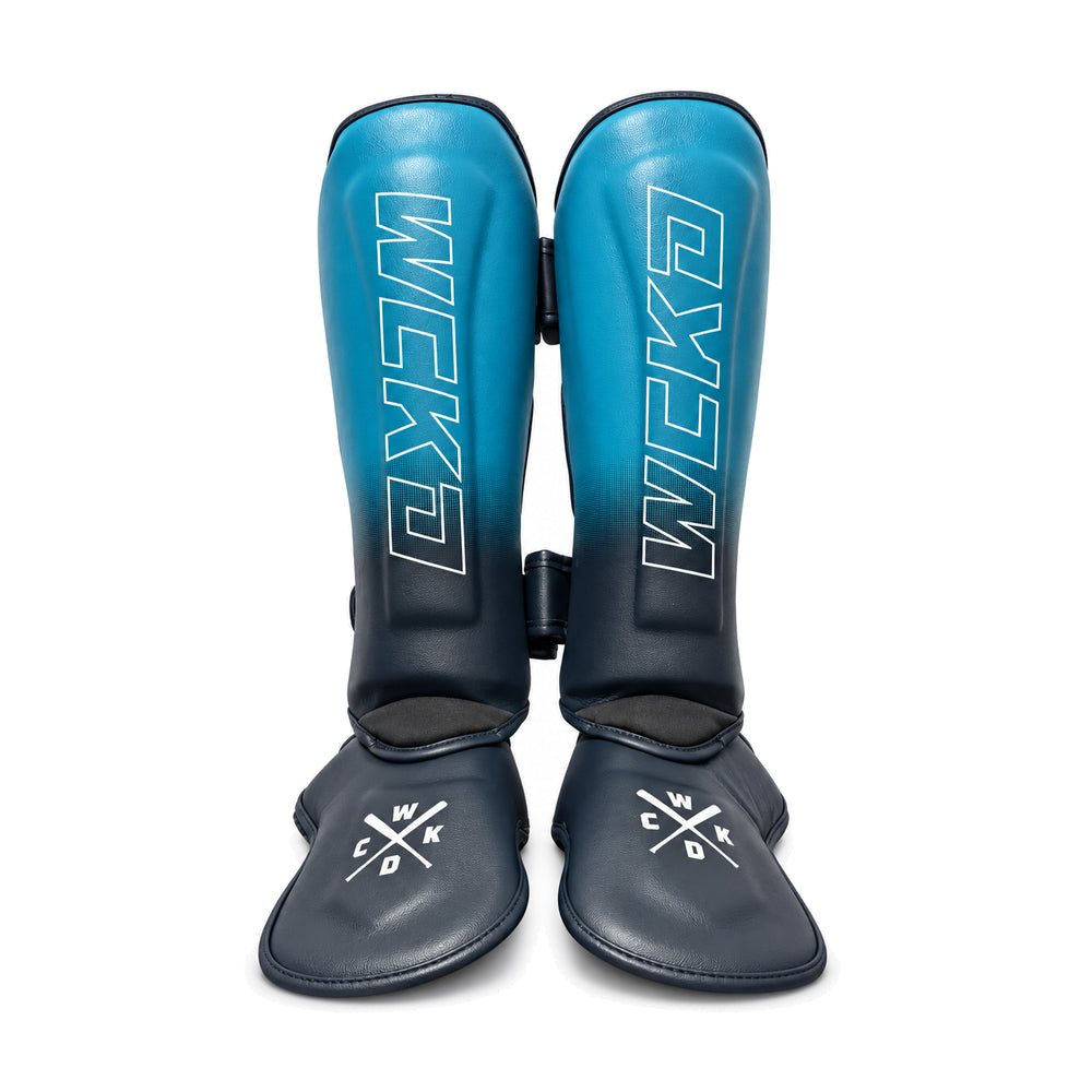 Wicked One Raw Shin Guards