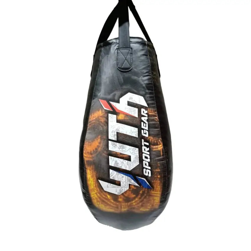 Tear drop bag with 'YUTH Sport Gear' branding on a white background