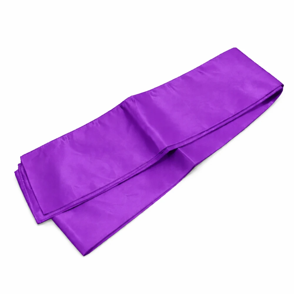 Purple fabric on a white background
