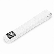 White belt with phoenix logo