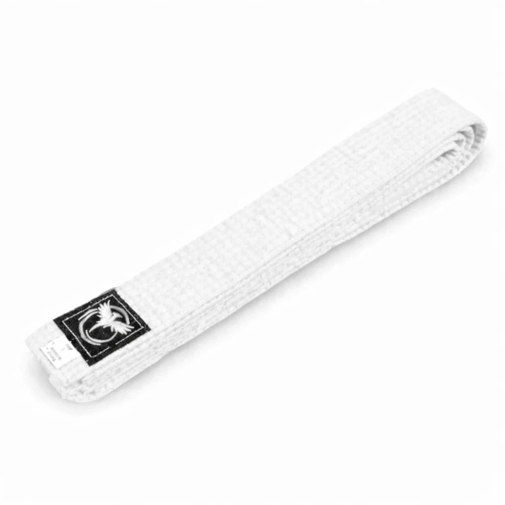 White belt with phoenix logo