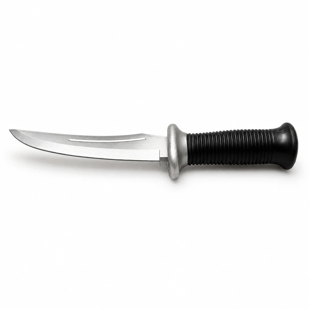 Curved Rubber Training Knife