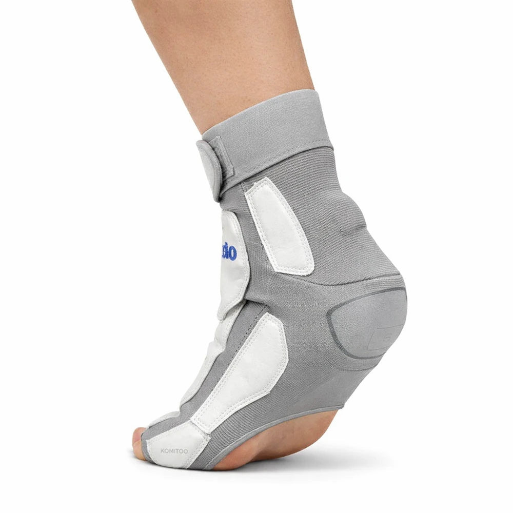 Gray ankle Daedo foot protector on a white background