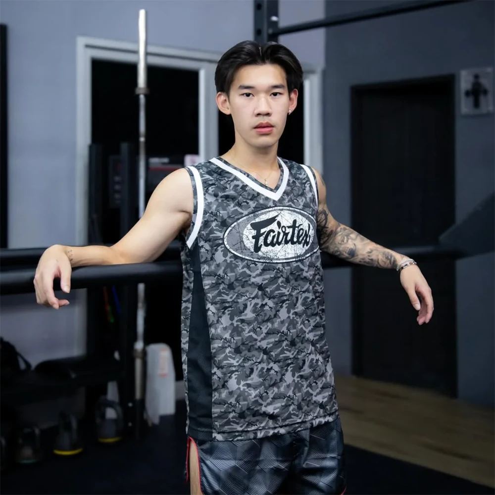 Fairtex JS12 Camo Muay Thai Jersey