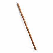 Wooden red oak bo on a white background